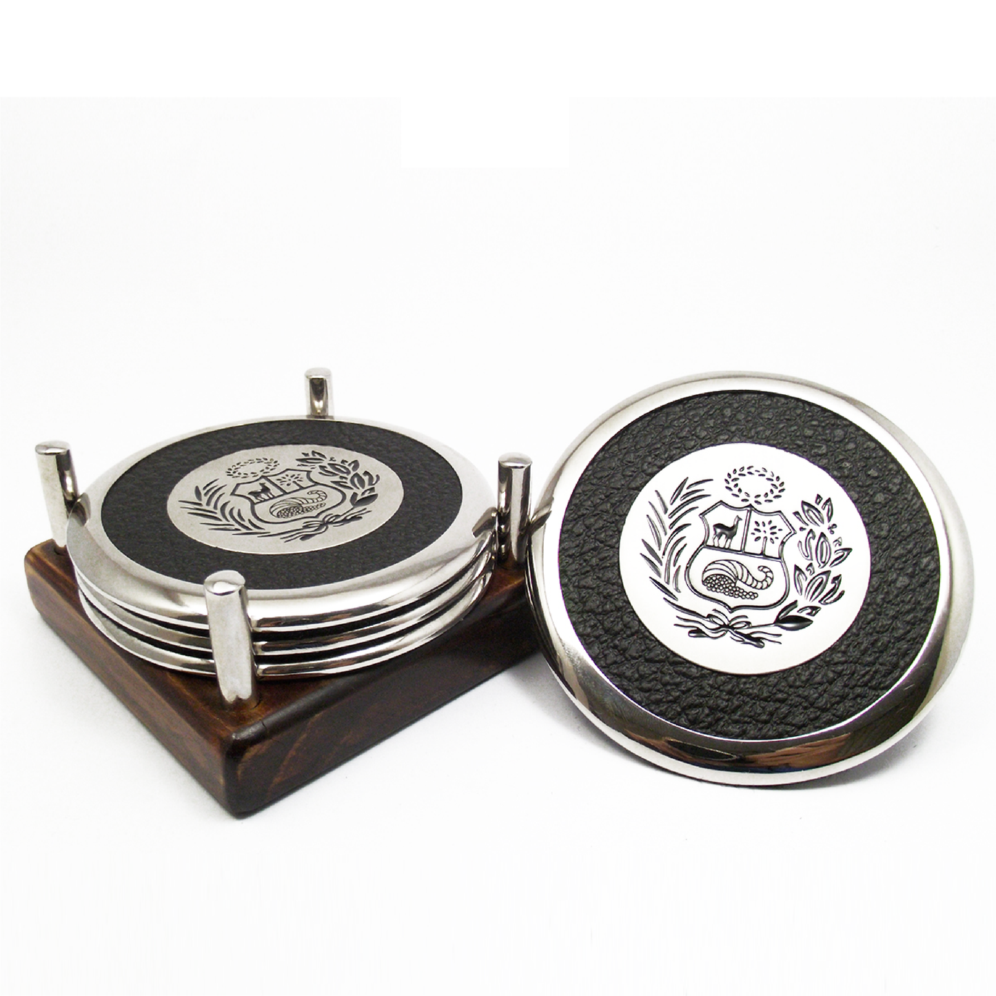 Posavasos Deluxe - Modelo ESCUDO PERU