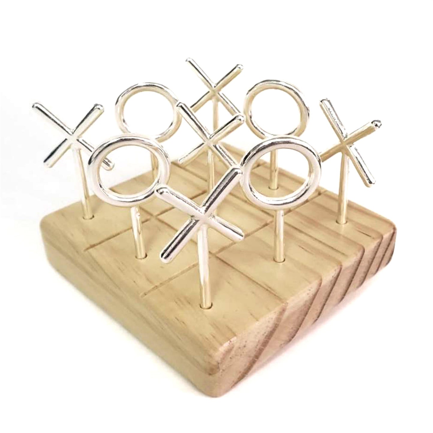 Trinches Plateados - Modelo XOXO