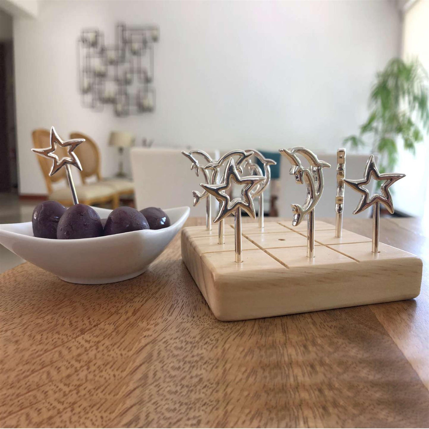 Trinches Plateados - Modelo MARINO