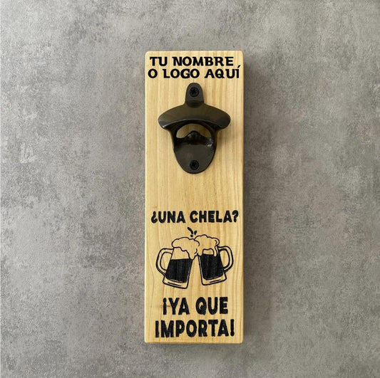 ¿Una chela? ¡Ya que importa!